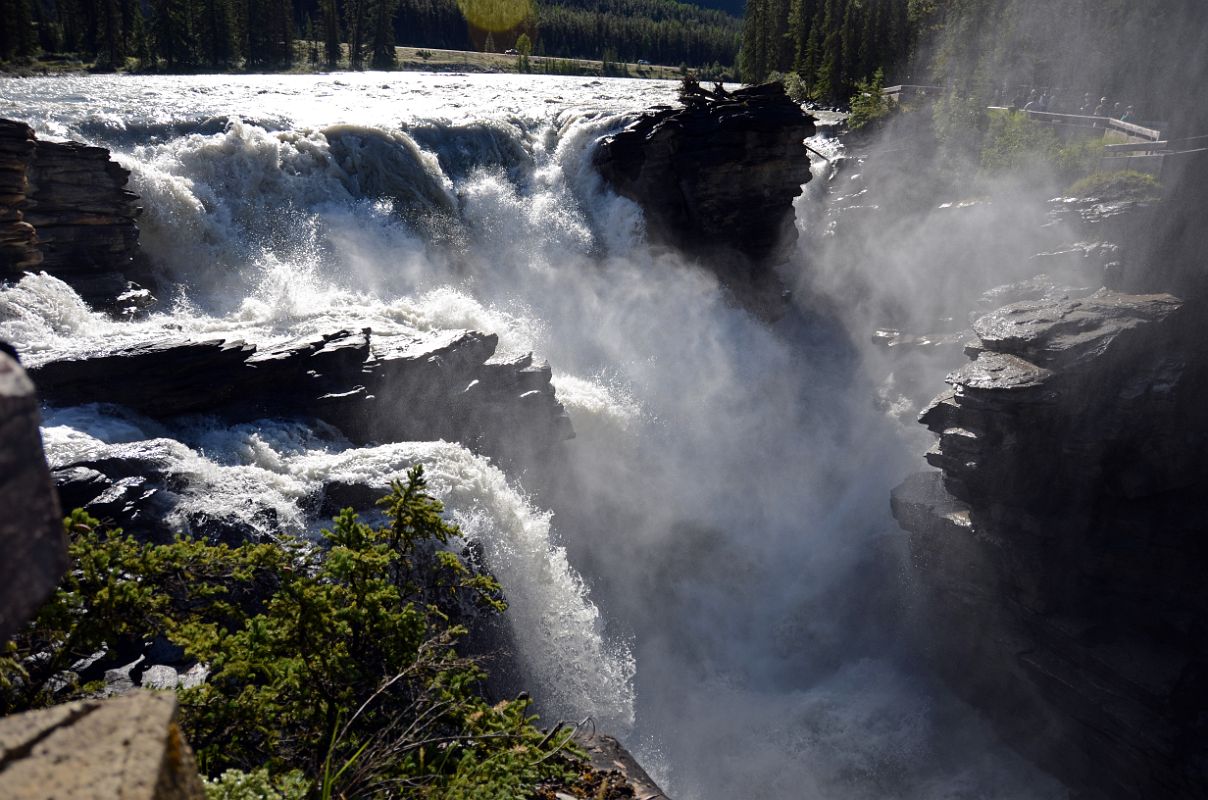 13 Athabasca Falls On Icefields Parkway